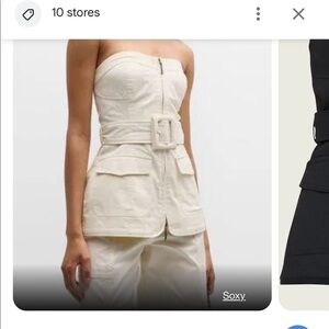 Simkhai Elettra Strapless Bustier